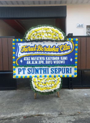 Papan Bunga Duka di Lima Puluh Pesisir